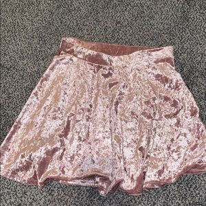 light pink skirt